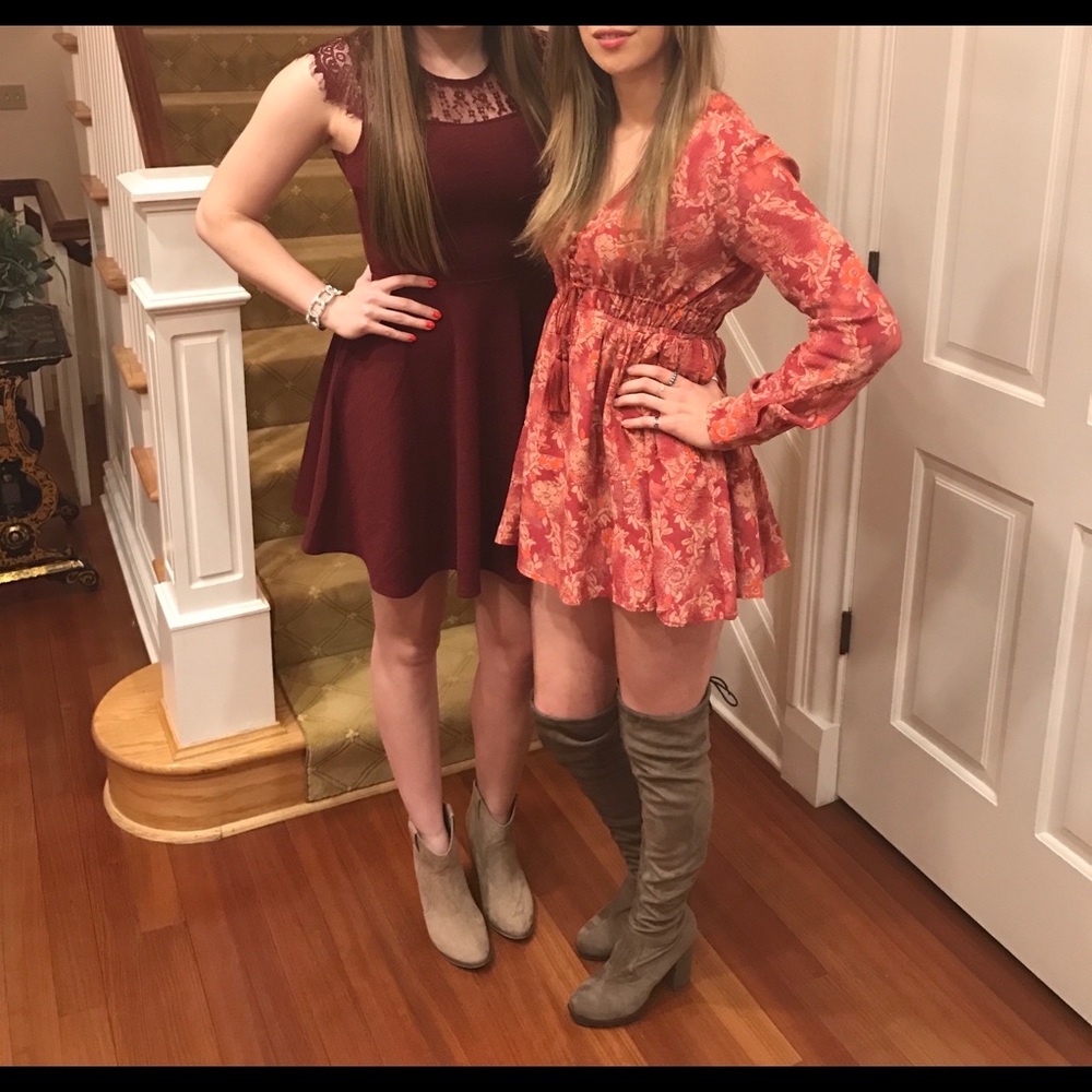 Floral Long Sleeve FP Dress